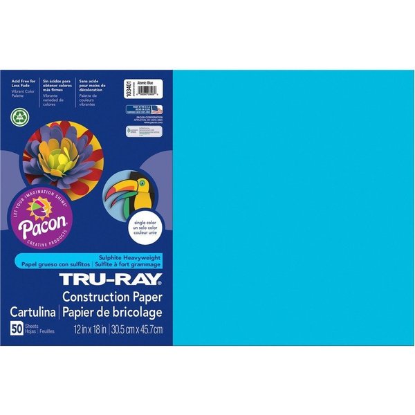 Tru-Ray Paper, Const, 12X18, Atomic Be Pk PAC103401